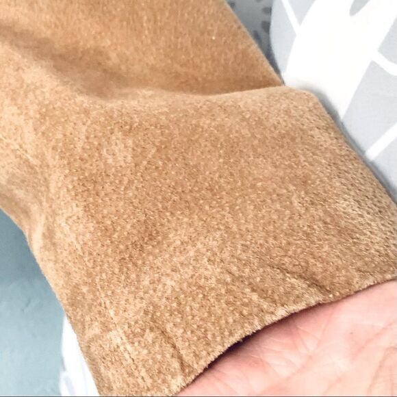 Coldwater Creek Tan Suede Jacket Size Large - Picture 9 of 15